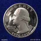 1976-S Washington Quarter 40% Silver (Cameo Proof)