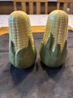 Shawnee Pottery Corn King Large Tall Salt and Pepper Shaker Set Vtg 5.5"