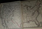1892 RAND MCNALLY & CO UNIVERSAL ATLAS OF THE WORLD & Decoration of Independence — photo 4