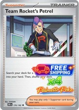 X4 Team Rocket's Petrel 176 NM  Destined Rivals Playset