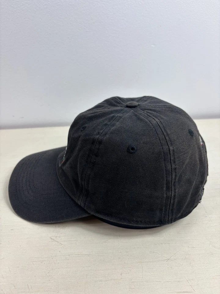 Gorra Vans Gorra Correa Trasera Negra Rosa Bordada Floral Fuera de la Pared Para Hombre Talla Única Foto 4 de 4