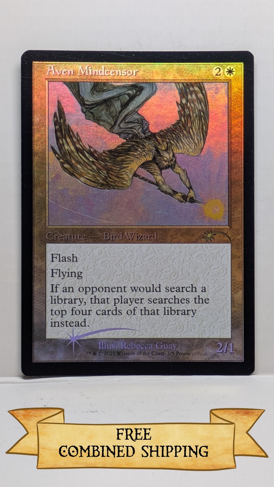 Aven Mindcensor (Retro Frame) WPN & Gateway Promos Foil