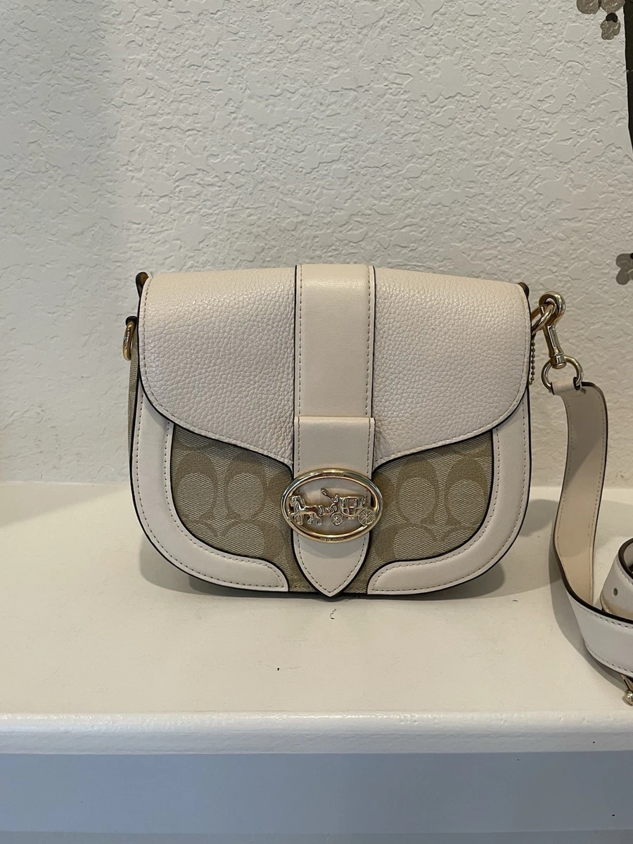 Coach | Bags | New Coach Cream Crossbody Bag | Poshmark MONOGRAM COACH CROSSBODY.LIGHT/CREAM/KHAKI. BRAND NEW WITH TAGS main image 2