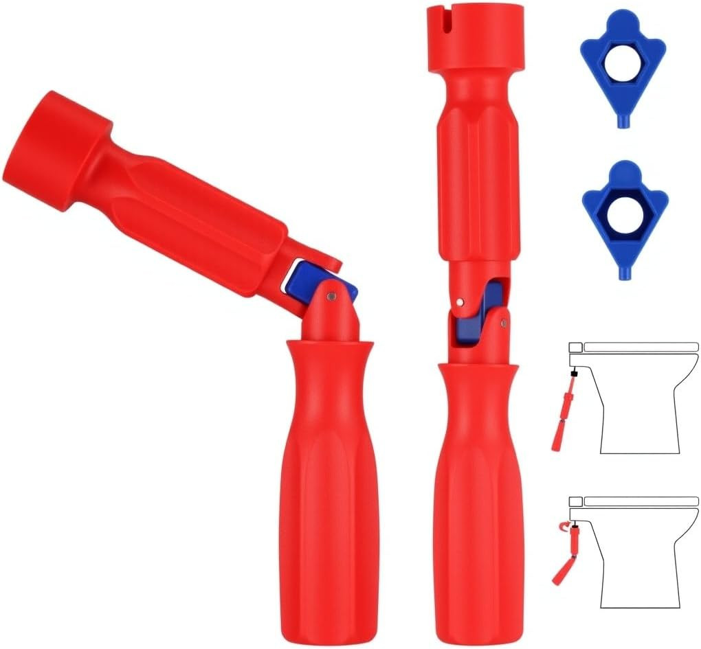 Toilet Seat Spanner Plumbing Tools Fitting Tool Universal Easy Installation Key