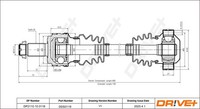 Dr!Ve+ DP2110.10.0118 Antriebswelle