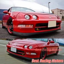 For 1994-1997 Acura Integra 2/4dr Si-Vtec Style Front Bumper Lip (Urethane)