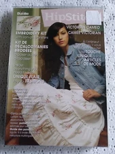 BUCILLA Hipstitch Embroidery Kit VICTORIAN CAMEO M45112 Sewing Craft Project NEW