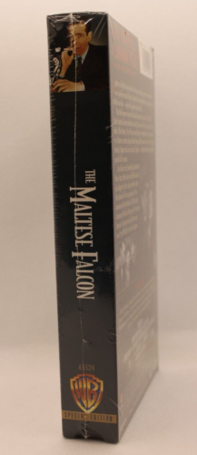 NEW The Maltese Falcon Special Edition VHS 2001 Humphrey Bogart Detective SEALED - Picture 8 of 10