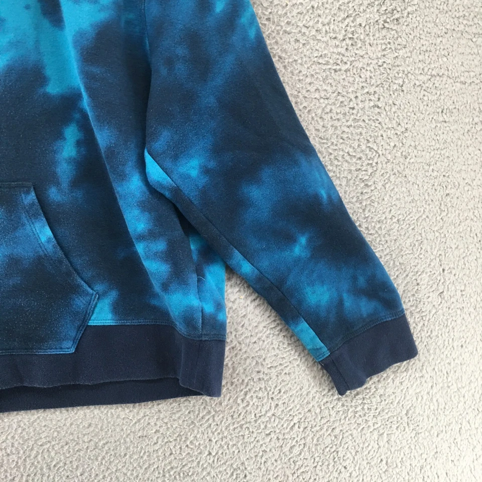 Champion Fleece Line Pullover Sudadera con Capucha Chaqueta para Mujer XXL Azul Mezcla de Algodón Recortado Foto 3 de 4