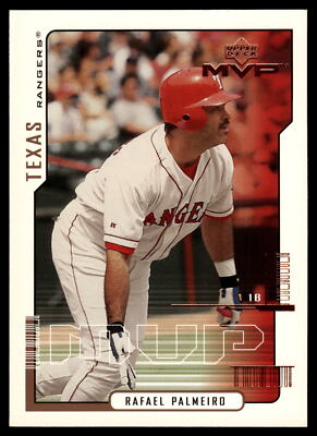2000 Upper Deck MVP Rafael Palmeiro #173 Texas Rangers Baseball Card