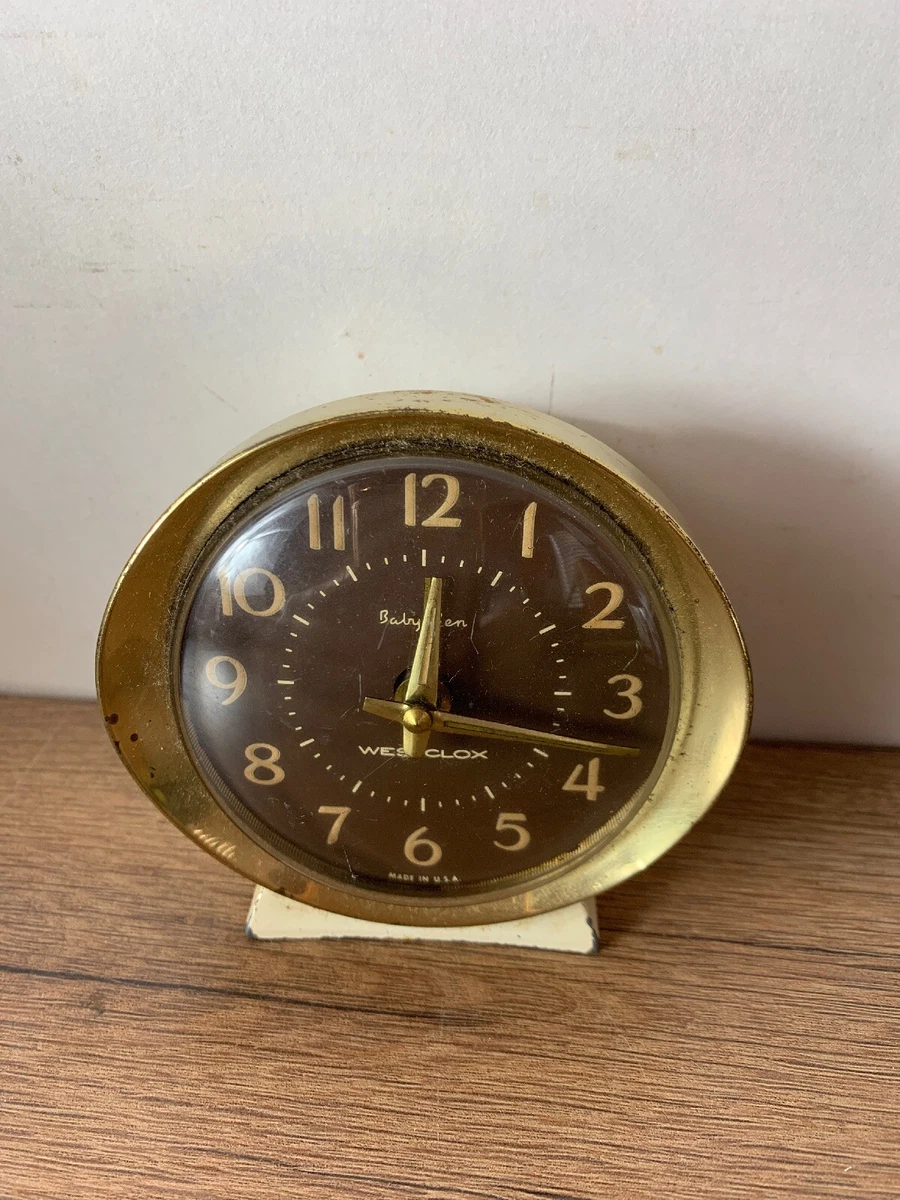 Vintage Westclox Big Ben Metal Alarm Clock Wind Up Clock