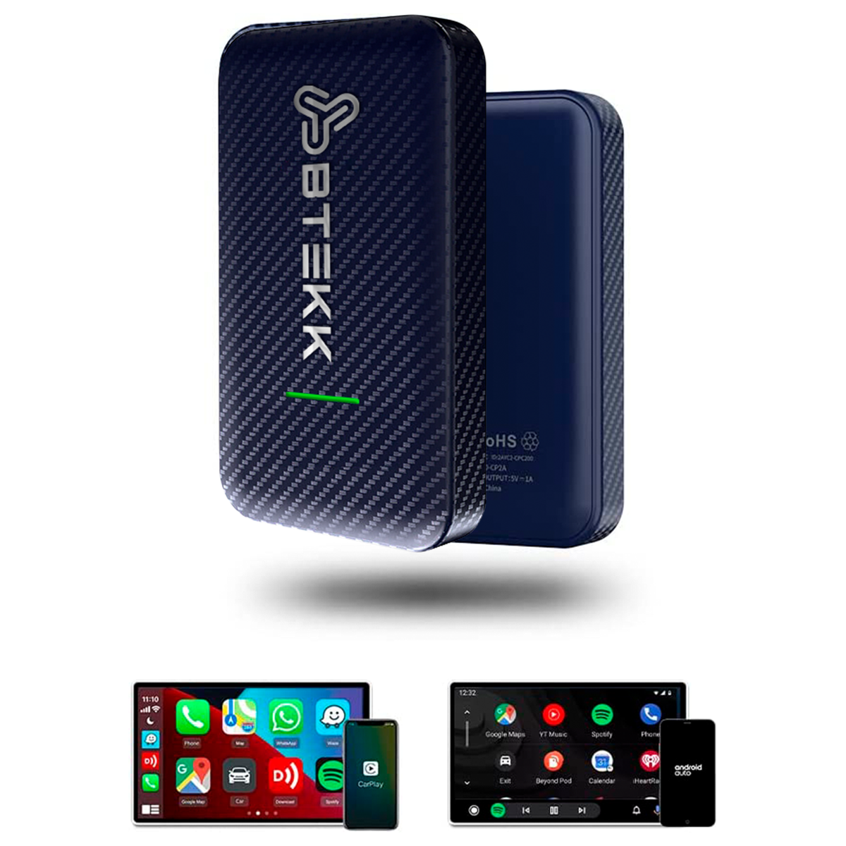 B-AIR - Wireless CarPlay Android Auto 2in1 automotive