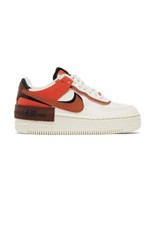 Nike Air Force 1 Shadow Pale Ivory Orange Tan Fall Colors CI0919-114 Women Sz 9