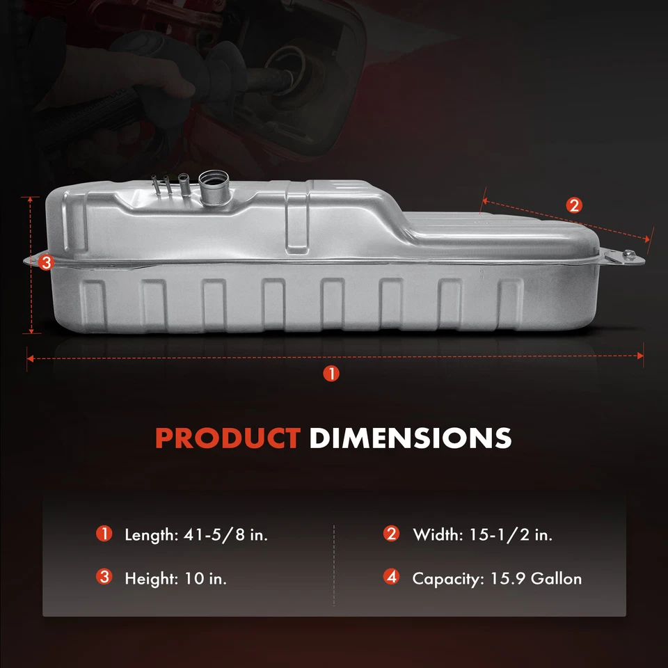 Tanque de combustible de 15,9 galones para Kia Sportage 1995 1996 1997 1998 1999 2000 2001 4 puertas Foto 4 de 4