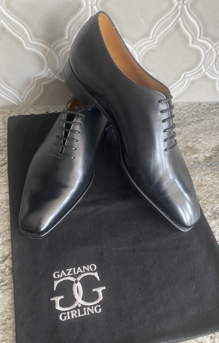 GAZIANO & GIRLING SINATRA Bespoke Seamless Wholecut Leather Shoes