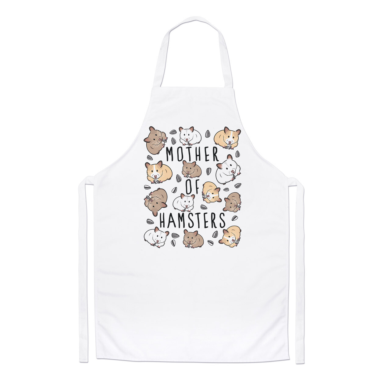 Mother Of Hamsters Chefs Apron Crazy Lady Animal Lover Funny Cooking