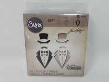 Sizzix Tim Holtz Alterations Bigz Die "Dapper" 661192
