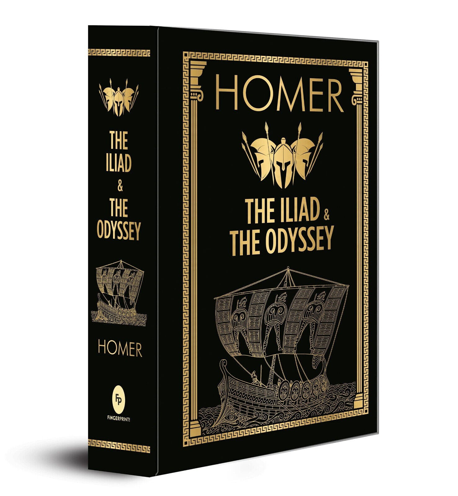 New Deluxe Hardbound Edition: HOMER’s The Iliad & The Odyssey - Ships from USA