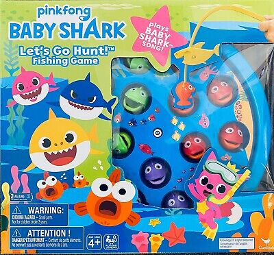 Pinkfong Baby Shark Let's Go Hunt! Fishing Game Plays Baby Shark Song BRAND  NEW 