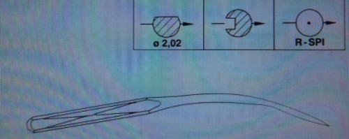 UNION SPECIAL OVER LOCK SYS:2540 576 S=32/80 INDST SEWING MACHINE CURVED NEEDLE - Picture 4 of 5