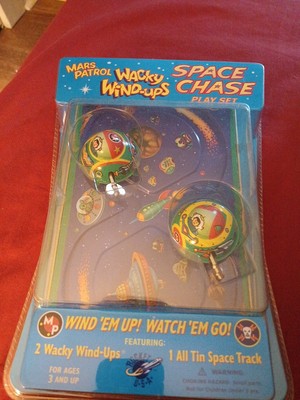 2006 Wacky Wind- Mars patrol space shase Playset Track - Metal - New In Package
