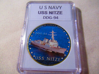 US NAVY - USS NITZE (DDG-94) Challenge Coin