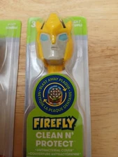 2 Firefly Clean N' Protect Transformers Toothbrush with Antibacterial Cover Soft