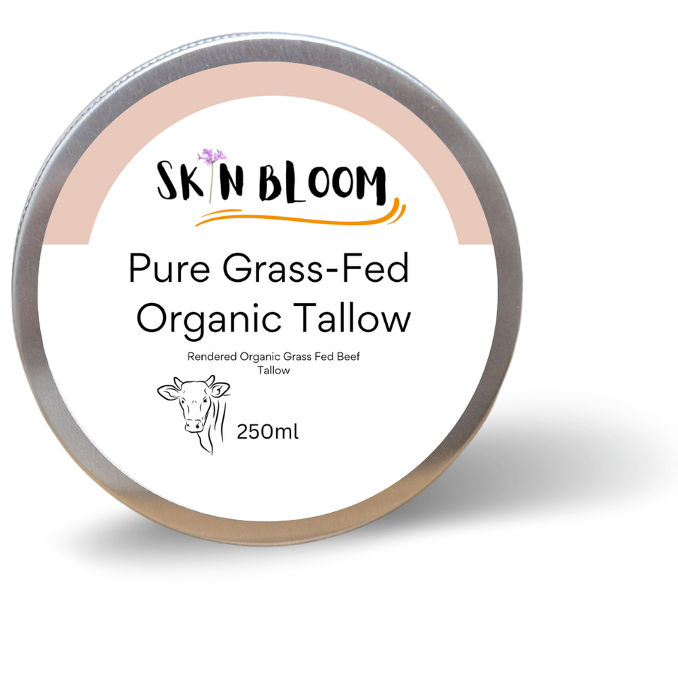Pure organic grassfed beef tallow, no added ingredients, Filtered