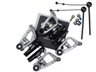 NOS! Avid Shorty 6 Canti/Cantilever Brake Set w/ Link Wire & Pads Silver