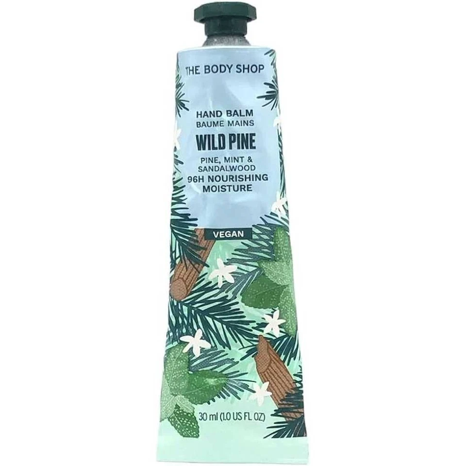 BOLSA DE REGALO THE BODY SHOP SANDALIA DE PINO SILVESTRE MENTA 4 PIEZAS CREMA DE LAVADO A NIEBLA CON BOLSA Foto 4 de 4