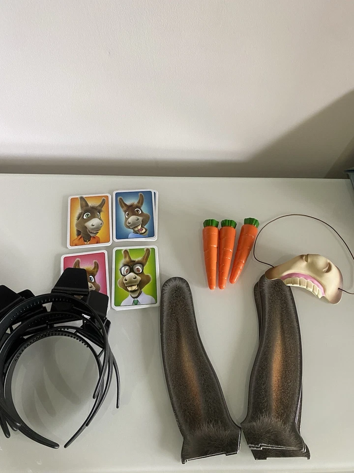 Don't Be a Donkey Juego de Mesa de Ideal Nuevo 2-4 Jugadores 4 Años+ Niños Activos Foto 4 de 4