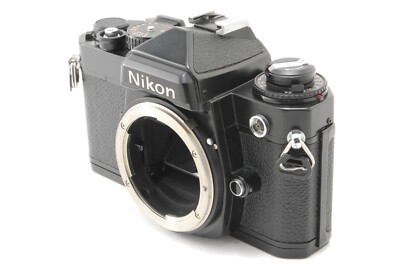 Nikon FE ブラックボディ NIKKOR-O Auto 35mm F2 NEAR MINT Nikon FE Black 35mm SLR Film Camera Body From JAPAN | eBay
