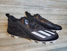 Adidas Adizero Black Football Cleat Men's 12 Baseball