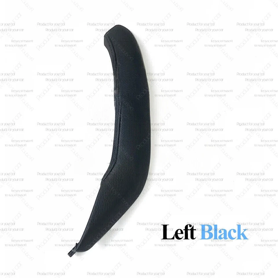 Cubierta exterior de cuero con manija de tirador de puerta interior para BMW X3 X4 F25 F26 2010-2016 Foto 3 de 4