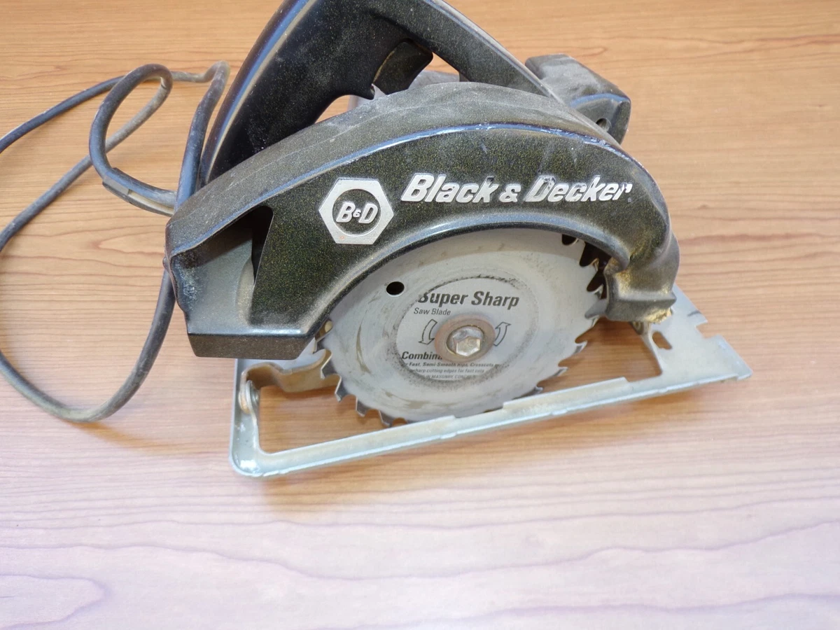 Vintage Black and Decker Circular Saw No. 7308 eBay