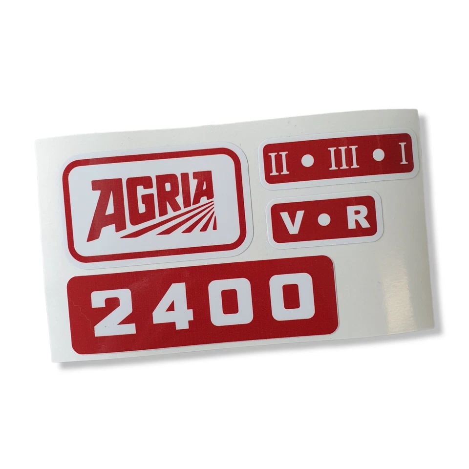Aufkleber für AGRIA 2400 * Oldtimer * Landwirtschaft * Restauration