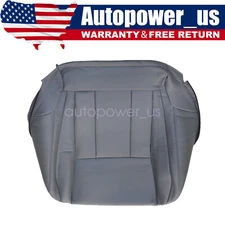 Driver Bottom Leather Seat Cover Gray Replacement For 1996-2002 Toyota 4Runner