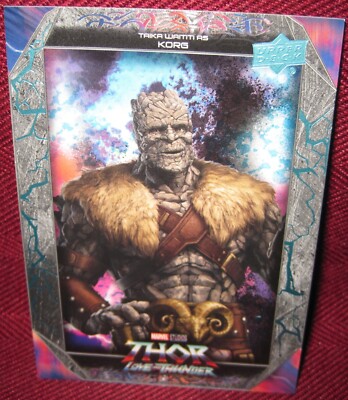 UPPER DECK THOR LOVE AND THUNDER ENSEMBLE #E-17 TAIKA WAITITI KORG
