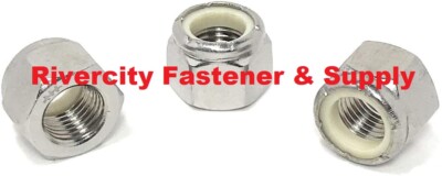 10-24 in. Nylon Insert Hex Lock Nuts, 18-8 SS - McFeely's
