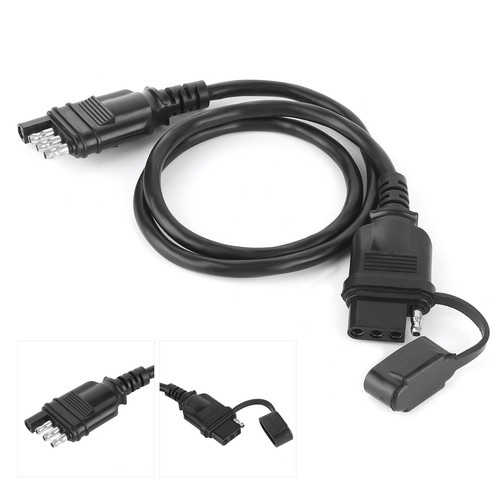 Wire Plug RV Wire Connector Flat Wire Extension Plug RV For Home - Picture 14 of 14