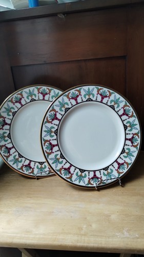 pair lenox tosca 10.75" dinner plates - Picture 1 of 4