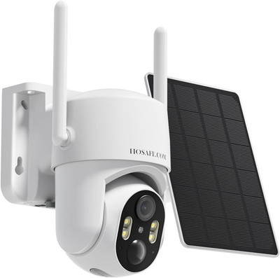 Solar Security Cameras Wireless Outdoor, 360° PTZ Remote Cameras for Home Securi