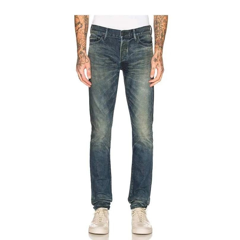 John Elliott Jeans Mens 28 Blue The Cast 2 Slim Nimbus Japanese Denim NWT