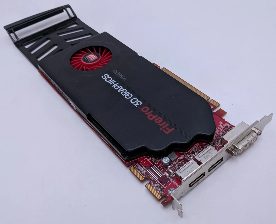 HP ATI FirePro 3D Graphics V5800 1GB GDDR5 PCI-E 2.0 x16 Video Card 608530-003 - Image 2 of 4