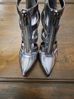 BCBGeneration Heels Size 8.5 Grey Matallic  — photo 4