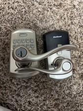 Kwikset SmartCode 917 Satin Nickel Keypad Electronic Single-Cylinder No Key Read