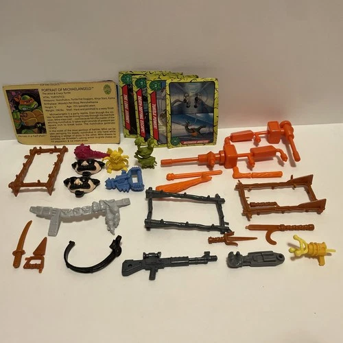 Vintage TMNT Accessories Weapons Lot