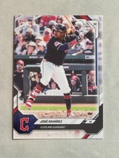 2026 Topps Now Road to Opening Day Jose Ramirez #OD-61 Guardians