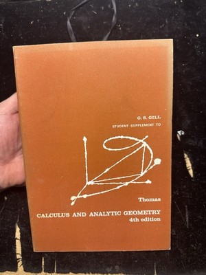 (BF149)Solutions Manual for Calculus And Analytic Geometry By G. S. Gill 4th Ed