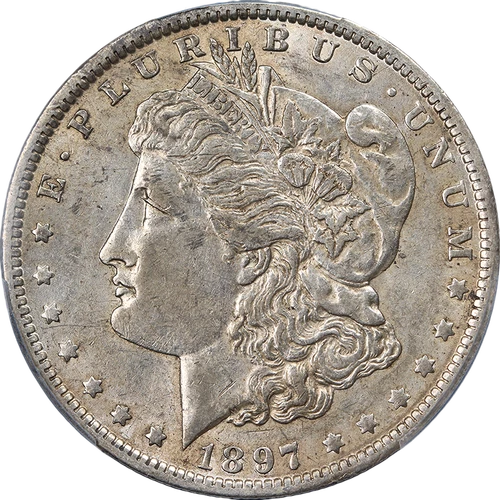 1897-O Morgan Silver Dollar PCGS AU50 Nice Eye Appeal Nice Strike